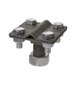 Зажим прута с болтовым креплением к муфте 4-х болтовой, прут Ø6-10 мм, М16, термодиффузия TDM SQ2401-0042