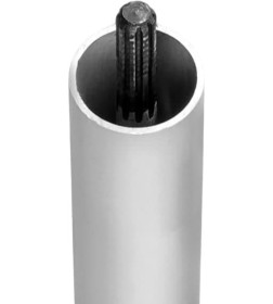 Труба 28 мм в сборе с валом 9T ECO GTP-X043