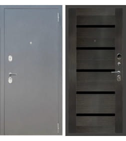 Дверь входная "МеталЮр М30" Букле графит/Венге (правая)  860х2050 мм