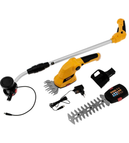 Ножницы-кусторез аккумуляторные с телескопической штангой Denzel G801E 96815