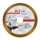 Диск алмазный 125х22,23мм DLT №25, TURBO 4283 (4283) 