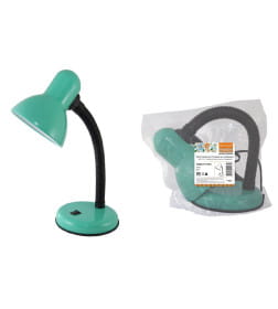 Светильник настольный на основании 40Вт E27 (зеленый) TDM Народный SQ0337-0124