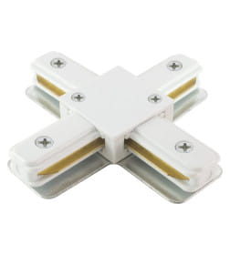 Коннектор Х-образный для шинопровода TLC-01-WH-X (белый) TDM SQ0369-0327