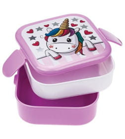 Контейнер для обеда (0,4+0,4л) - единорог М1232 IDEA icon