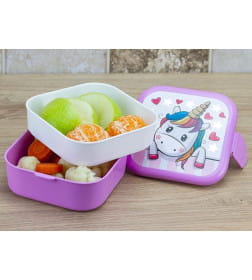 Контейнер для обеда (0,4+0,4л) - единорог М1232 IDEA icon