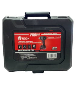 Аккумуляторный ударный гайковерт бесщеточный EDON Protech AW-21/300BL