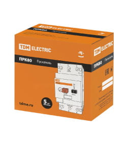 Пускатель ПРК80-40 In=40A Ir=25-40A Ue 660В TDM SQ0212-0023