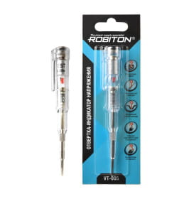 Отвертка индикаторная многофункциональная ROBITON VT-005 БЛ13179