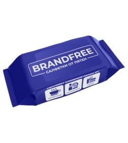 BRANDFREE Влажные салфетки для удаления пятен, 1х8(8шт)
