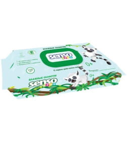 Салфетки влажные для детей Senso Baby Лемур, 100 шт