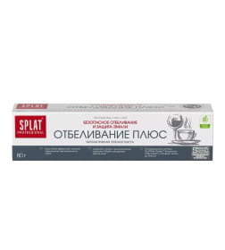 Зубная паста серии  Professional «SPLAT (СПЛАТ)  WHITE PLUS/ОТБЕЛИВАНИЕ ПЛЮС». 80 г.