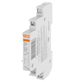 Контакт дополнительный КС47-125 на DIN-рейку TDM SQ0208-0301