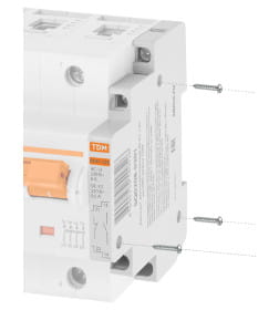 Контакт дополнительный КС47-125 на DIN-рейку TDM SQ0208-0301