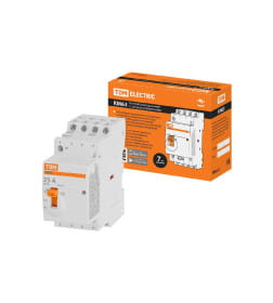 Контактор модульный с ручным управлением КМ63/4-25 4НО 230В АС TDM SQ0213-0102