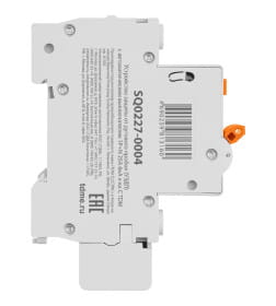 Устройство защиты от дугового пробоя (УЗДП) с автоматическим выключателем 1P+N 25А 6кА х-ка С TDM SQ0227-0004