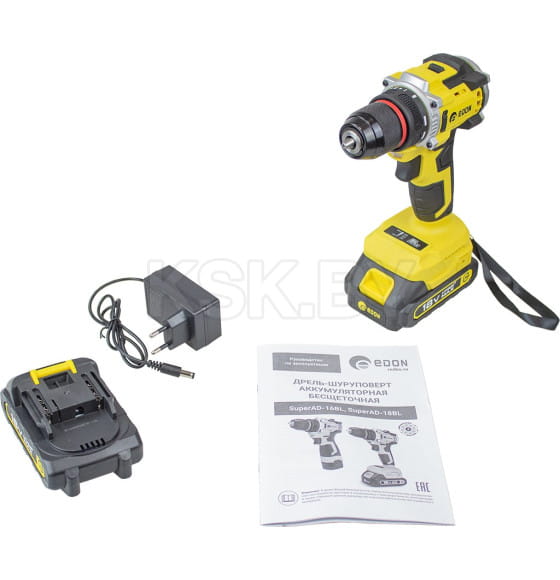 Аккумуляторная дрель Edon Super AD-18BL