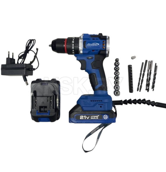 Аккумуляторная дрель REDBO OAD-21PBL