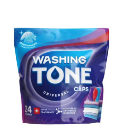 Ккапсулы для стирки универсальные Washing tone Universal, 24 шт.