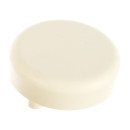 Мини-кельма пластиковая круглая белая 100 мм STMDECOR RSL08D