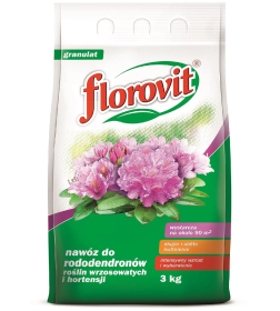 Удобрение Флоровит для рододендронов, вересковых и гортензий 3 кг, мешок