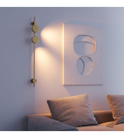 Светильник настенный светодиодный Illume латунь 3000K ES