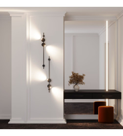 Светильник настенный светодиодный Illume черный 4000K ES