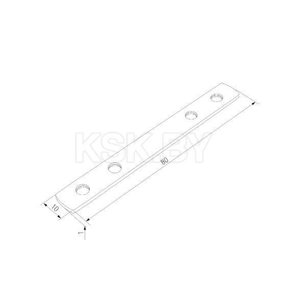 Планки соединительные для монтажа в натяжной потолок однофазного шинопровода Basic System ES (a070482) 