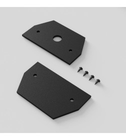 Заглушки для профиля в натяжной потолок черный Basic System ES