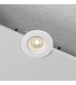 Светильник встраиваемый City GU10 белый IP44 ES