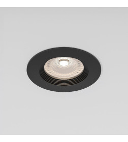 Светильник встраиваемый City GU10 черный IP44 ES