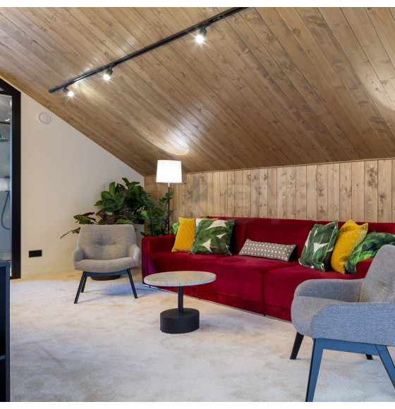 Шинопровод однофазный TRL-1-1-200-BK 2 метра черный  ES (a057078) 