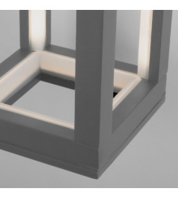 Светильник настенный уличный Techno 1527 12Вт IP54 серый ES