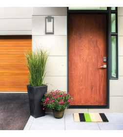 Светильник настенный уличный Techno 1527 12Вт IP54 серый ES