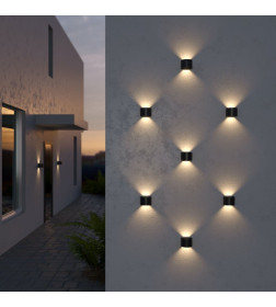 Светильник уличный TECHNO 1518 черный ES