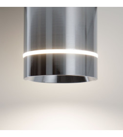 Светильник светодиодный стационарный хром, DLR021 9W 4200K ES