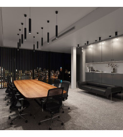 Светильник накладной точечный DLR021 9W 4200K черный матовый ES