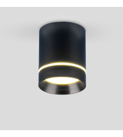 Светильник накладной точечный DLR021 9W 4200K черный матовый ES