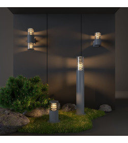 Светильник настенный уличный Techno 1408 серый ES