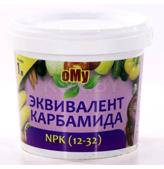 Удобрение ОМУ эквивалент карбамида 1л, ведро