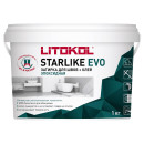 Litokol STARLIKE EVO S.113 NEUTRO эпоксидный состав для укладки и затирки мозаики и керамической плитки (1,0 kg bucket) (113) 