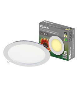 Светильник ультратонкий встраиваемый светодиодный "Даунлайт" СВО (белый) 6 Вт 3000К TDM SQ0329-0027