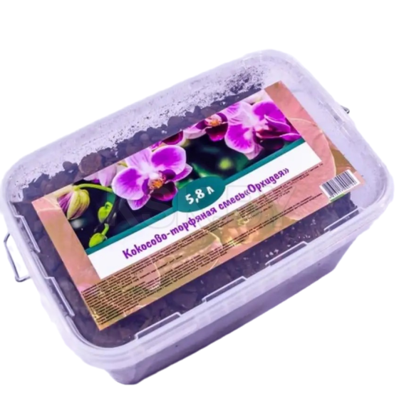 Кокосово-торфяная смесь "Орхидея" 5,8л, ведро