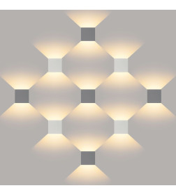 Светильник уличный TECHNO 1548 LED белый ES