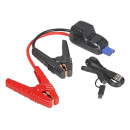 Аккумулятор пусковой (Booster) 16000мАч, 1000А, 14.8V, умные провода, пуск ДВС 5.0d, кейс