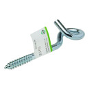 Крюк качельный с резьбой по дереву 10х100, ЕКТ (с этик./1шт) (B010060) 