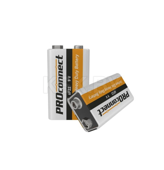 Батарейка солевая 9V 6F22 "Крона" PROconnect 30-0030 (30-0030) 