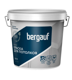 "Bergauf Soffit" краска для потолков, 0,9 л/ 1,4 кг

