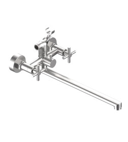 Смеситель Esko Astana для ванны излив 350мм нерж.сталь, арт. AA31