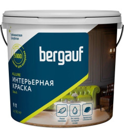 "Bergauf Allure" краска интерьерная база А, 9 л/ 13,5 кг
