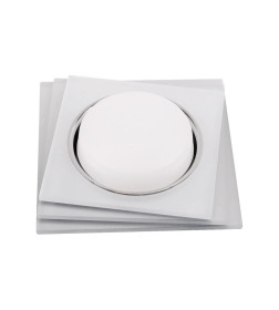 Встраиваемый светильник GX53 квадрат 3-х уровневый, матовый, General